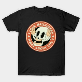 I Love Halloween T-Shirt